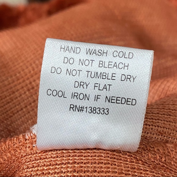 Fashion Nova The Next Movement Pullover Color-block Rust Combo Teddy Sweater L - Picture 11 of 13